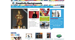 Desktop Screenshot of creativitybackgrounds.co.uk